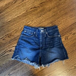 Madewell curvy high rise short